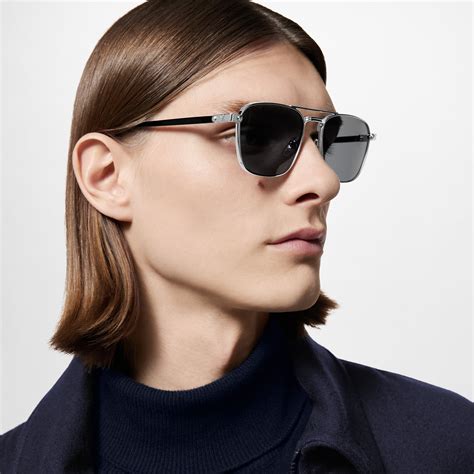 louis vuitton bril met blokjes|LV Signature Metal Square Sunglasses S00 .